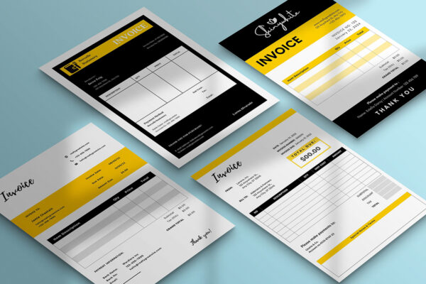 Invoice Template -CANVA invoice template