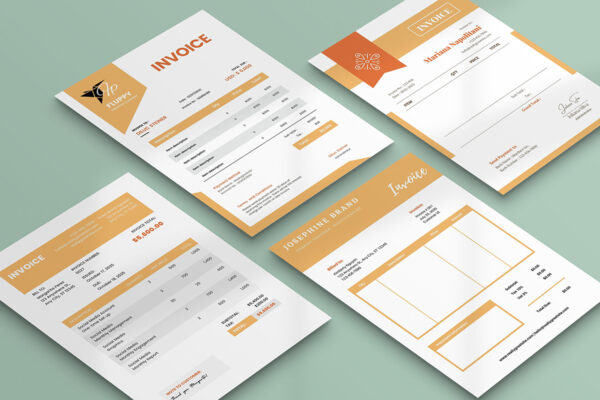 Invoice Template -CANVA invoice template