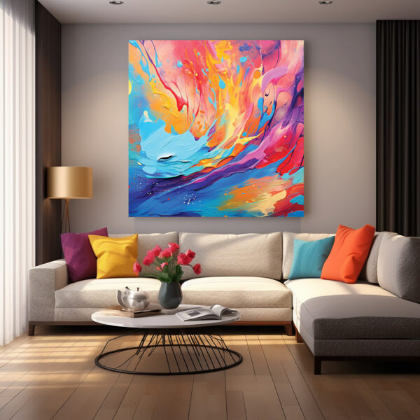 Abstract Colorful Wall Art 010