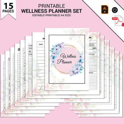 600-600 wellness planner