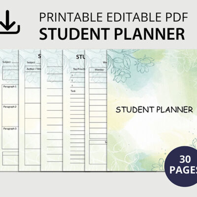 600-600 student planner