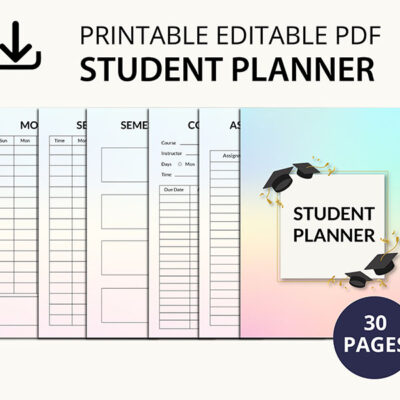 600-600 student planner