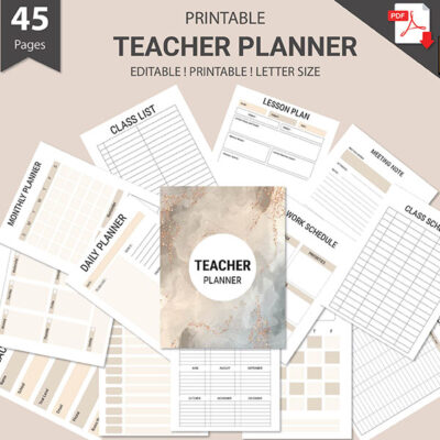 600-600 teacher planner