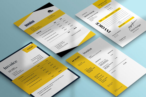 Invoice Template -CANVA invoice template