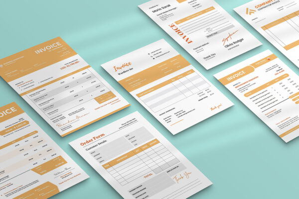 Invoice Template -CANVA invoice template
