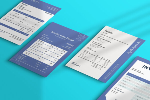 Invoice Template - CANVA invoice template