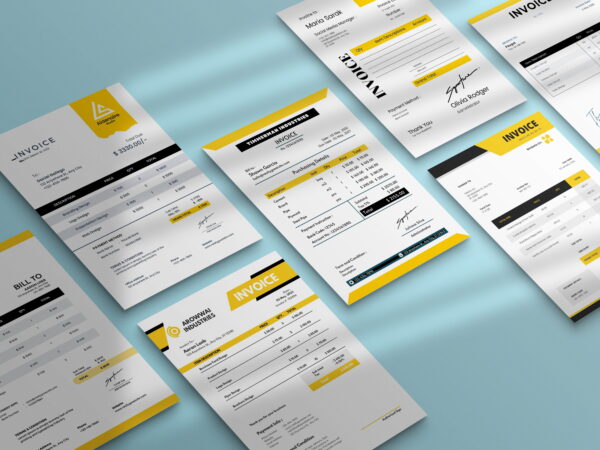 Invoice Template -CANVA invoice template