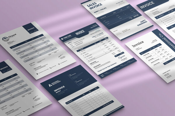 Invoice Template -CANVA invoice template