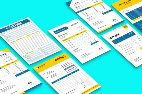 Invoice Template -CANVA invoice template