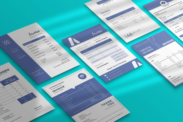 Invoice Template - CANVA invoice template