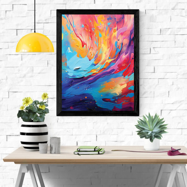 Abstract Colorful Wall Art 010