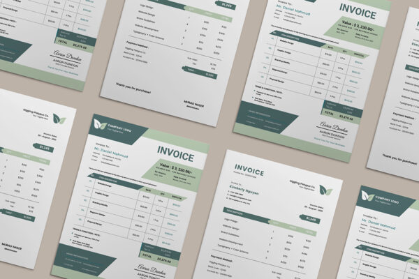 Invoice Template -CANVA invoice template
