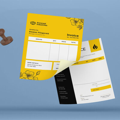 Invoice Template -CANVA invoice template