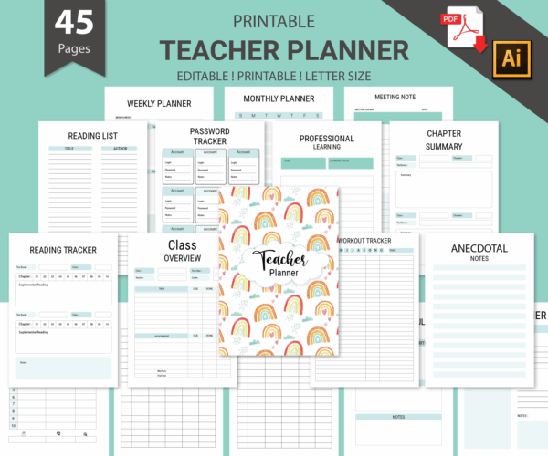 Printable Teacher Planner (04)