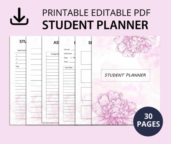 Printable Student Planner (03)