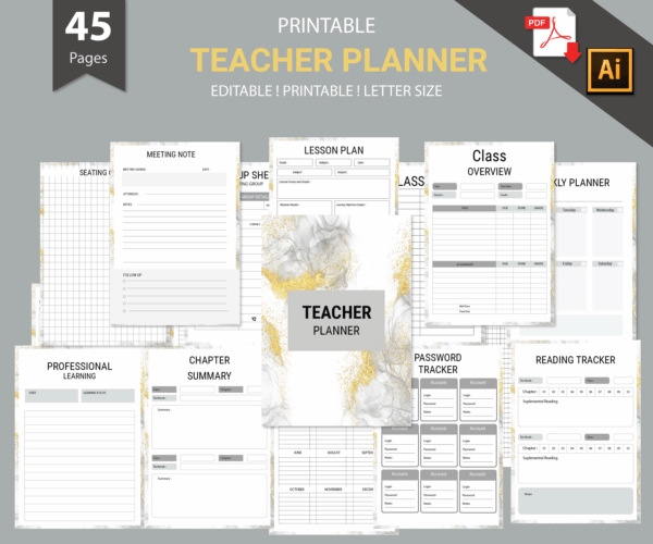 Printable Teacher Planner (05)
