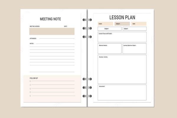 Printable Teacher Planner-DP018