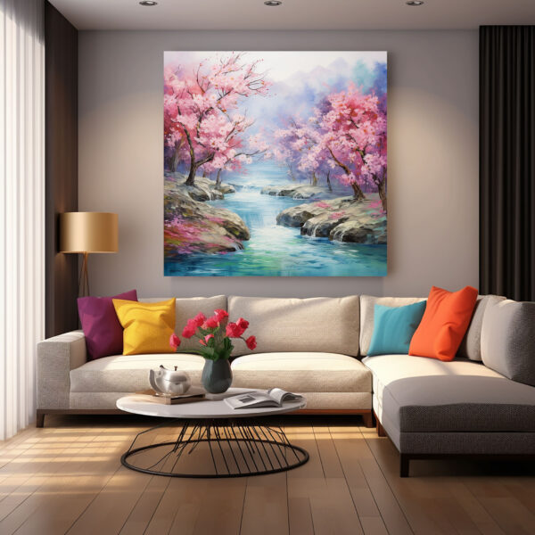 Abstract  Natural Flower Wall Art 020