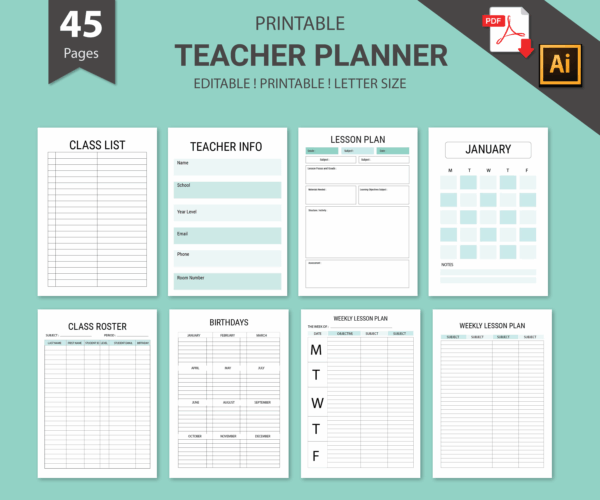 mockup-2 Printable Teacher Planner-DP020