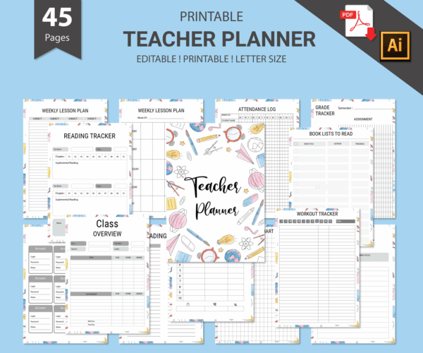 mockup-8 Printable Teacher Planner-DP019