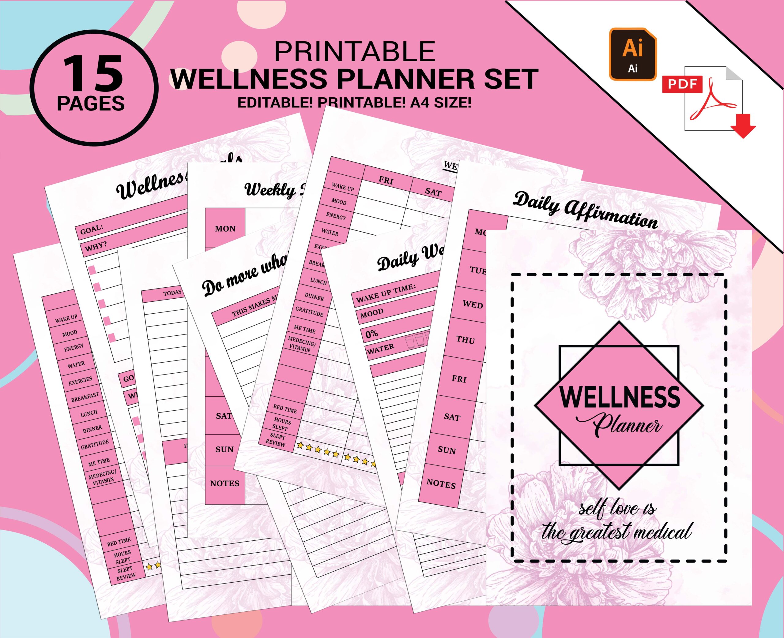Wellness planner