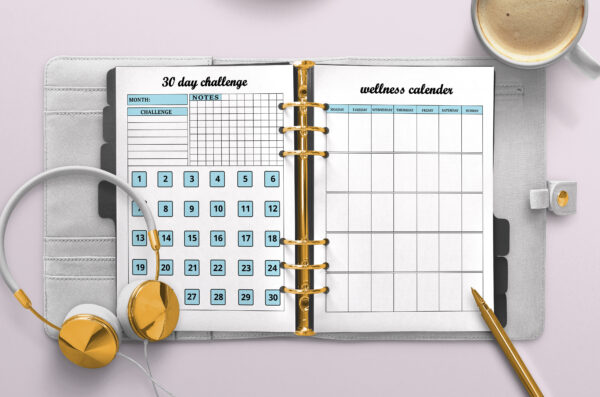 Printable Wellness Planner-DP015