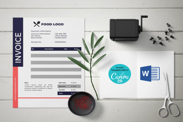 1 (2) Invoice Template -CANVA invoice template