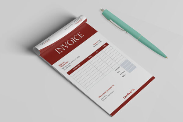 Invoice Template -CANVA invoice template