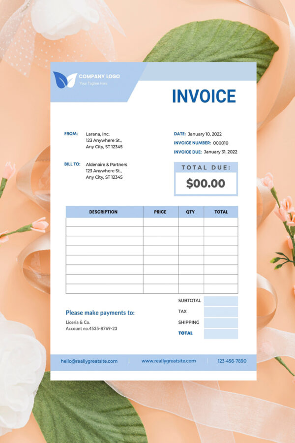 3 (1) Invoice Template -CANVA invoice template