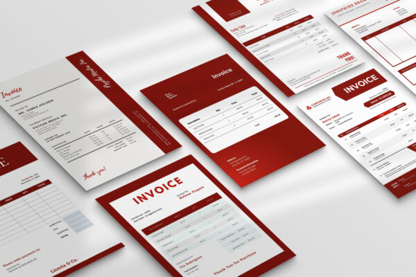 Invoice Template -CANVA invoice template