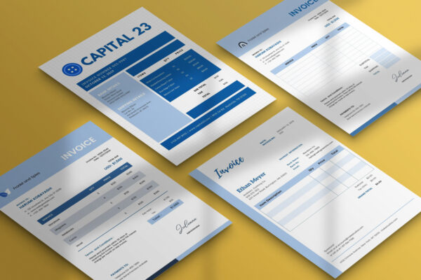 31_March_170 Invoice Template -CANVA invoice template