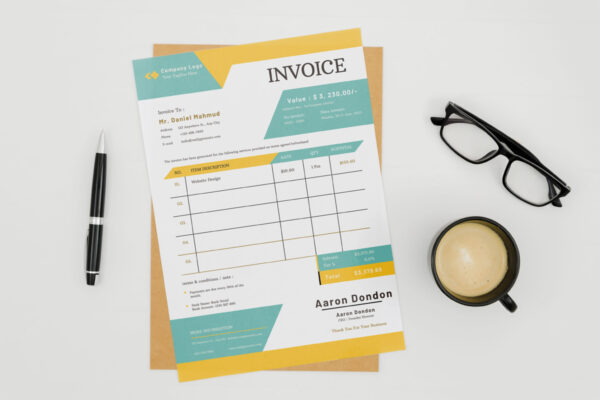Invoice Template -CANVA invoice template