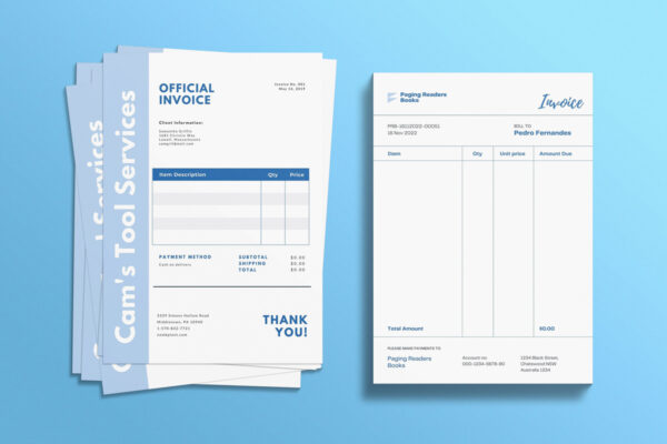 4 (1) Invoice Template -CANVA invoice template