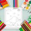 Mockup Cute Animal Coloring Pages for kids-CB08