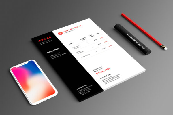 7 (1) Invoice Template -CANVA invoice template