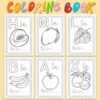 Untitled-1 abc coloring page
