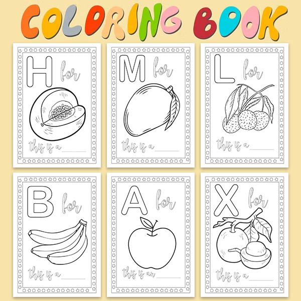 Untitled-1 abc coloring page