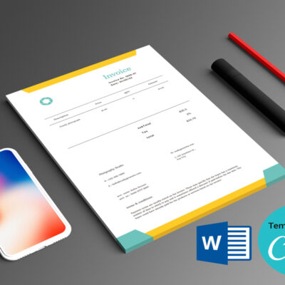 Invoice Template -CANVA invoice template