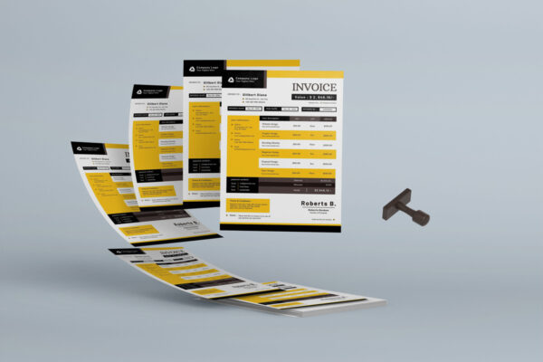mockup 8 (1) Invoice Template -CANVA invoice template