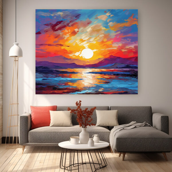 Digital Print, Wall Art, Nature, Vertical, Abstract Watercolor Painting Wall Aet-0114