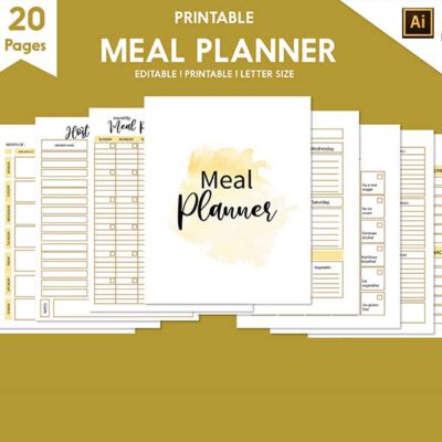 600-600 Meal Planner