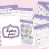 600-600 Cleaning Planner Printable, Cleaning Checklist,Monthly Cleaning, Weekly Cleaning,House Chore List-DP046