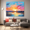 Canvas painting,Oil painting,Tree of Life,Room Decor,Wall Art-0113