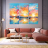 Canvas painting,Oil painting,Tree of Life,Room Decor,Wall Art-0113