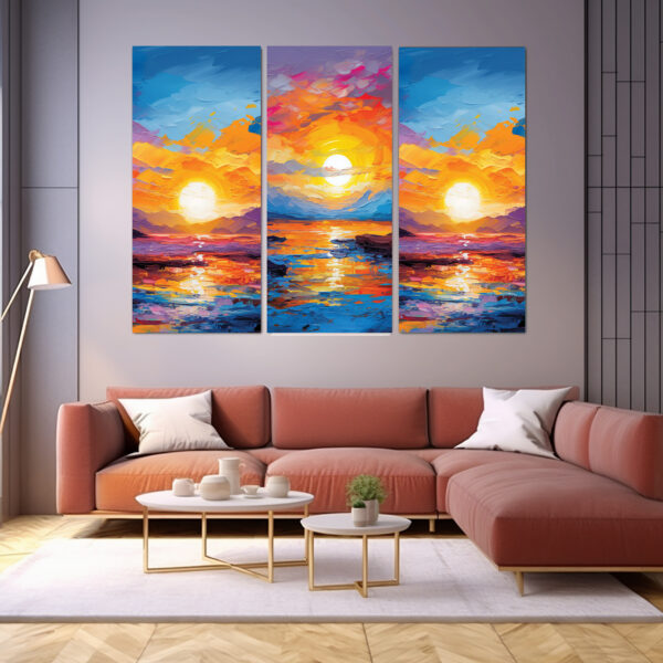 Digital Print, Wall Art, Nature, Vertical, Abstract Watercolor Painting Wall Aet-0114