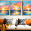 Canvas painting,Oil painting,Tree of Life,Room Decor,Wall Art-0113