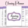 mockup 1-01 Cleaning Planner Printable, Cleaning Checklist,Monthly Cleaning, Weekly Cleaning,House Chore List-DP046