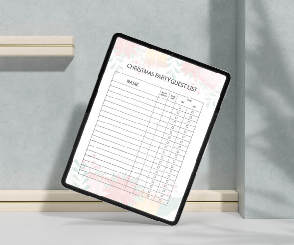 mockup 1 Christmas Organizer, Holiday Planner, Christmas Binder, Christmas Planner Printable-DP040