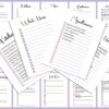 Cleaning Planner, Cleaning Checklist, Cleaning Schedule, Monthly Cleaning, Cleaning Planner Printable-DP043