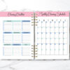 mockup 2 Editable Cleaning Schedule, Cleaning Checklist, Monthly Cleaning, Weekly Cleaning,House Chore List-DP045